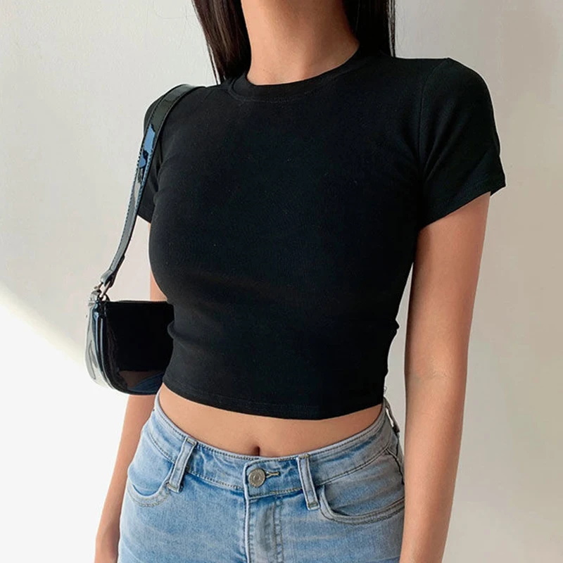 Summer Zara - T-shirt met korte mouwen Dames Effen