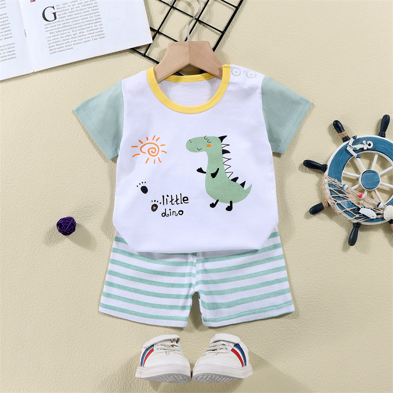 Katoen Tees + Shorts 2-delige  - Summer Clothing Baby Girl recensie en prijs