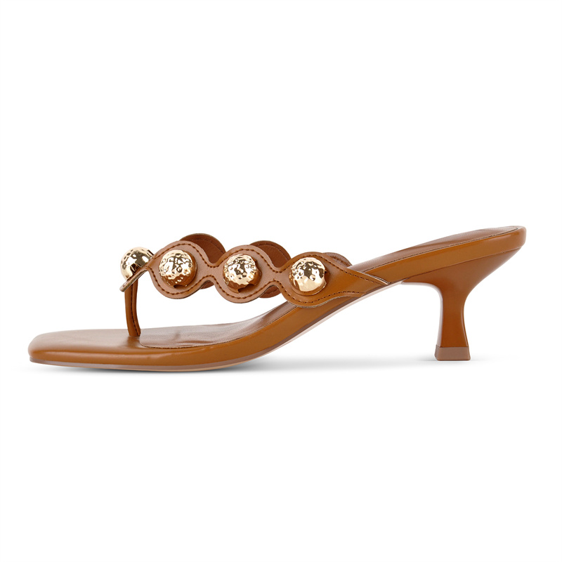 Onlymaker Bruine Thong Mule Sa - Summer Clothing Stores recensie en prijs