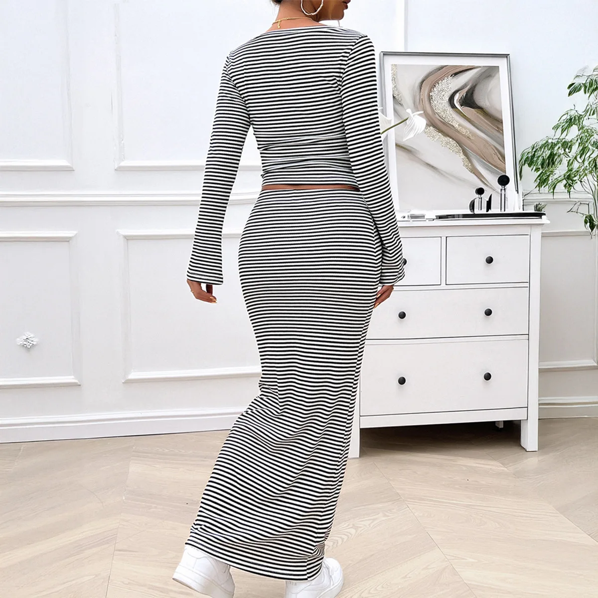 Veelzijdig T-shirt met lange m - Summer Clothing Wraps recensie en prijs